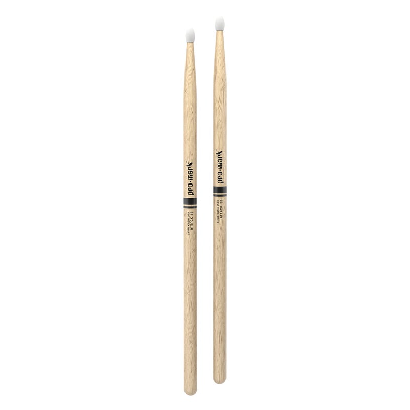 ProMark Drum Sticks - Classic Attack 5B Shira Kashi Oak Drumsticks, Oval Nylon Tip, One Pair - Image 3